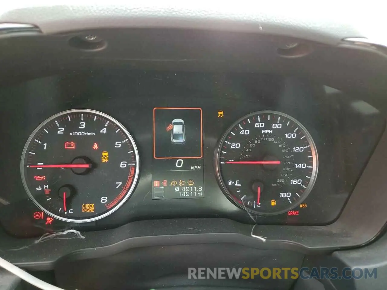 9 fotografías del automóvil dañado JF1VBAF68P9810358 SUBARU WRX 2023