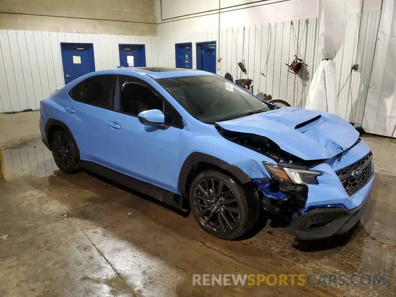 4 fotografías del automóvil dañado JF1VBAF68P9812904 SUBARU WRX 2023