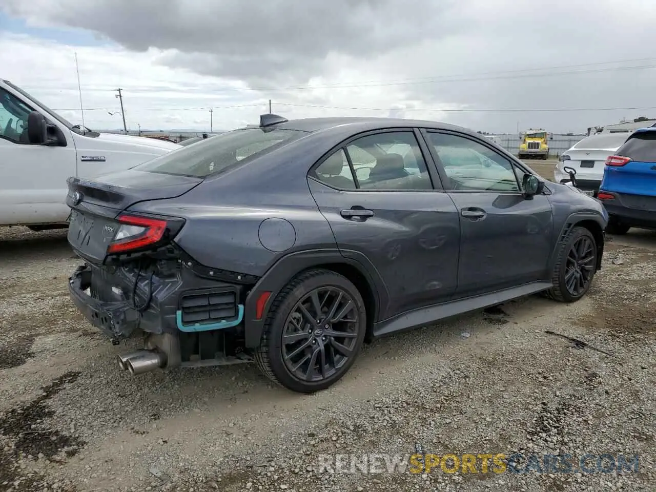3 fotografías del automóvil dañado JF1VBAF68P9820548 SUBARU WRX 2023
