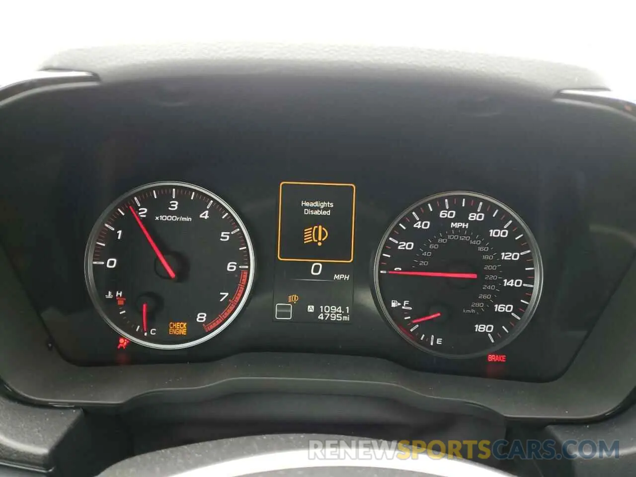 9 fotografías del automóvil dañado JF1VBAF68P9820548 SUBARU WRX 2023