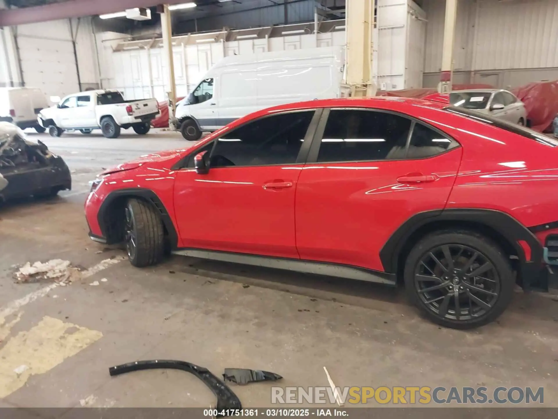 15 fotografías del automóvil dañado JF1VBAF68P9824082 SUBARU WRX 2023