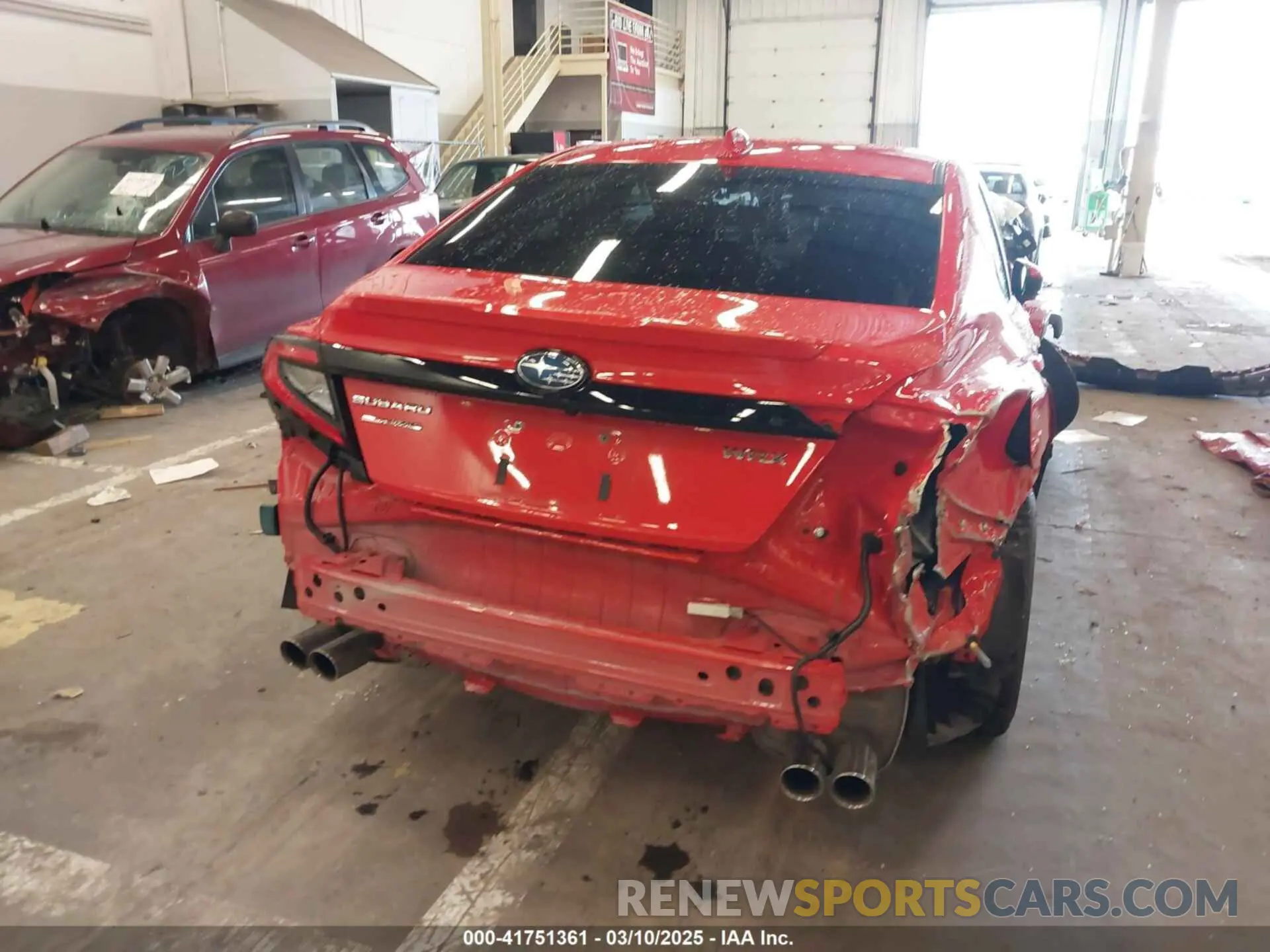 17 fotografías del automóvil dañado JF1VBAF68P9824082 SUBARU WRX 2023