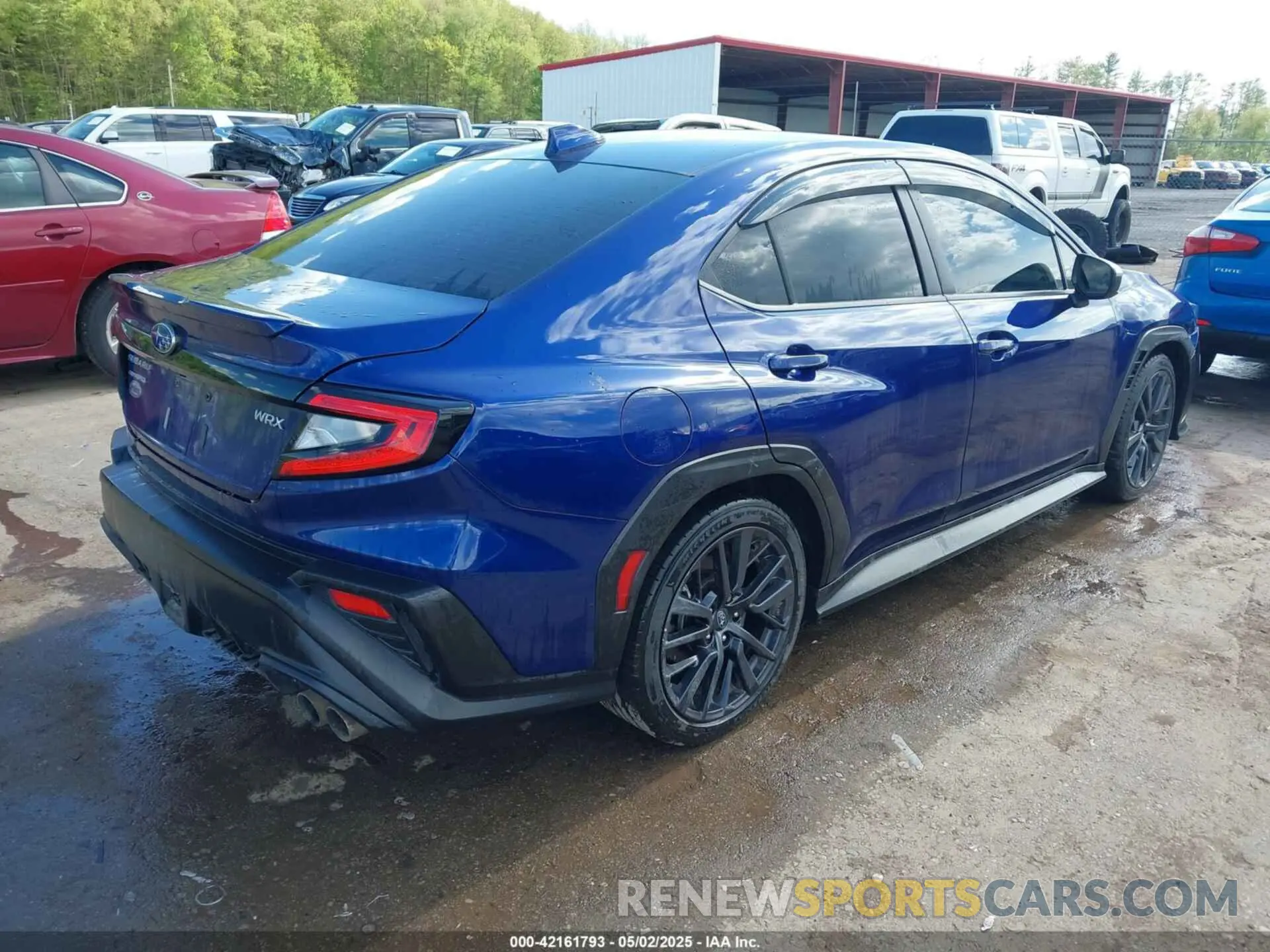 4 fotografías del automóvil dañado JF1VBAF69P9811809 SUBARU WRX 2023