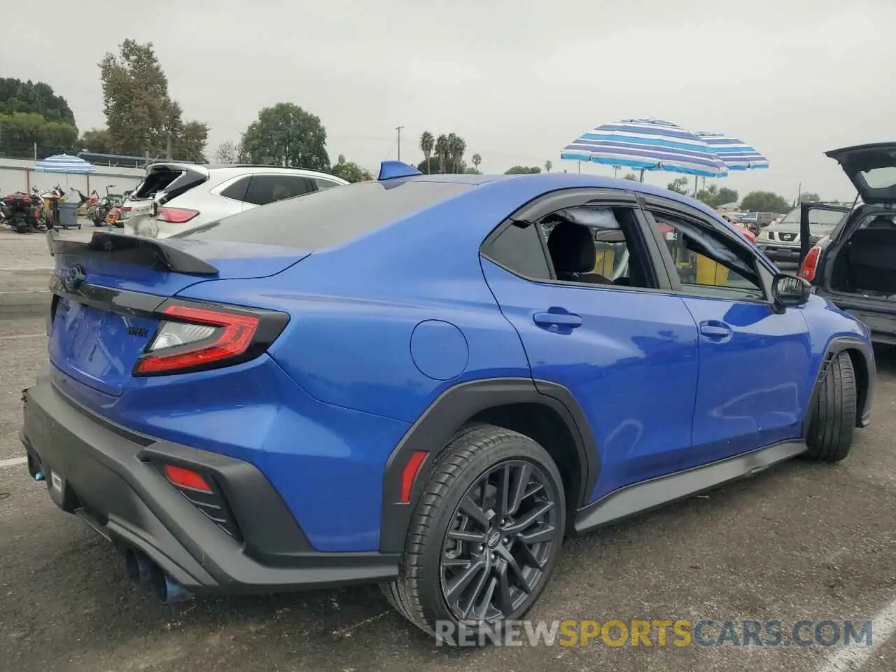 3 fotografías del automóvil dañado JF1VBAF69P9822972 SUBARU WRX 2023