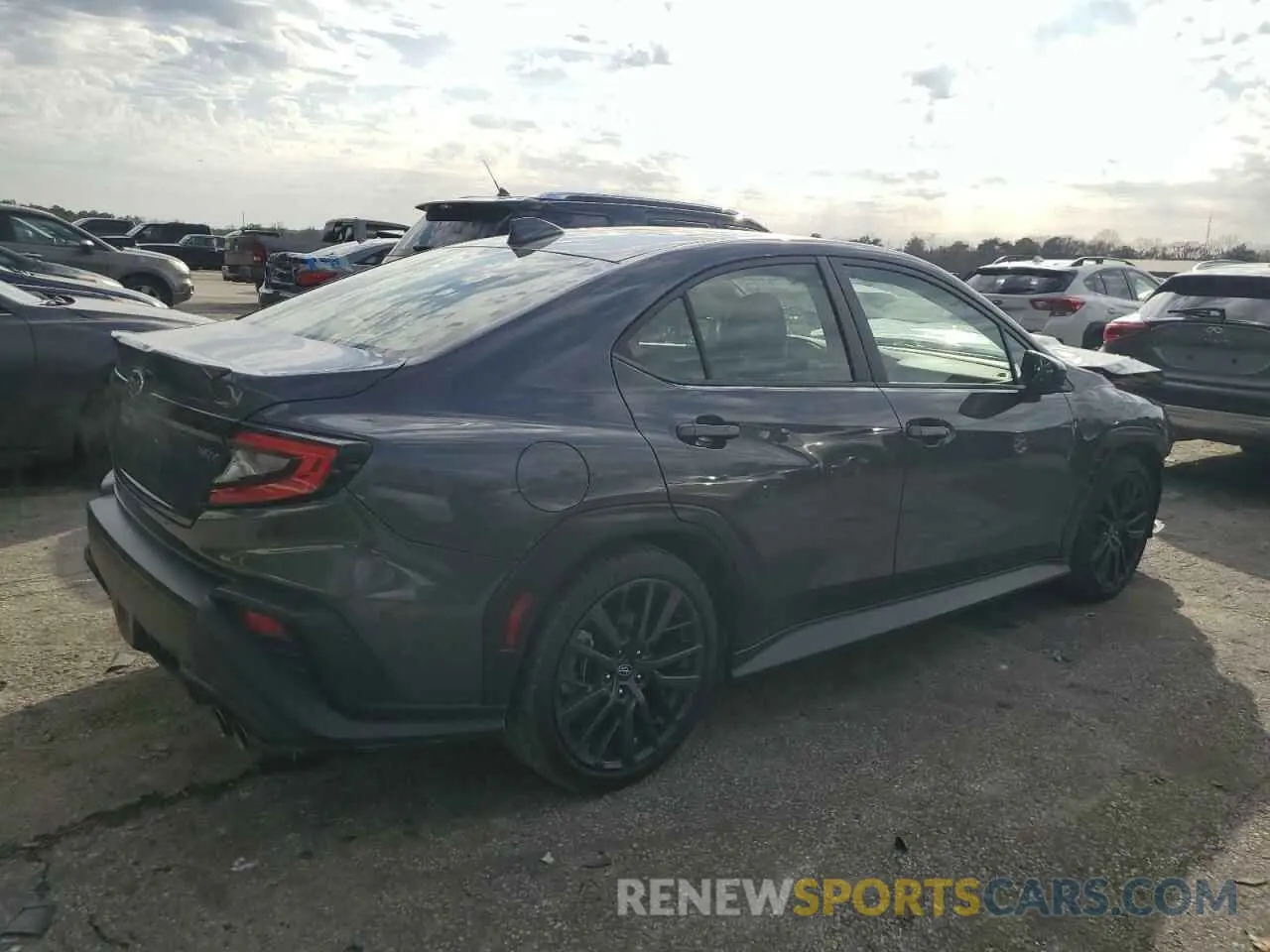 3 fotografías del automóvil dañado JF1VBAF69P9823362 SUBARU WRX 2023