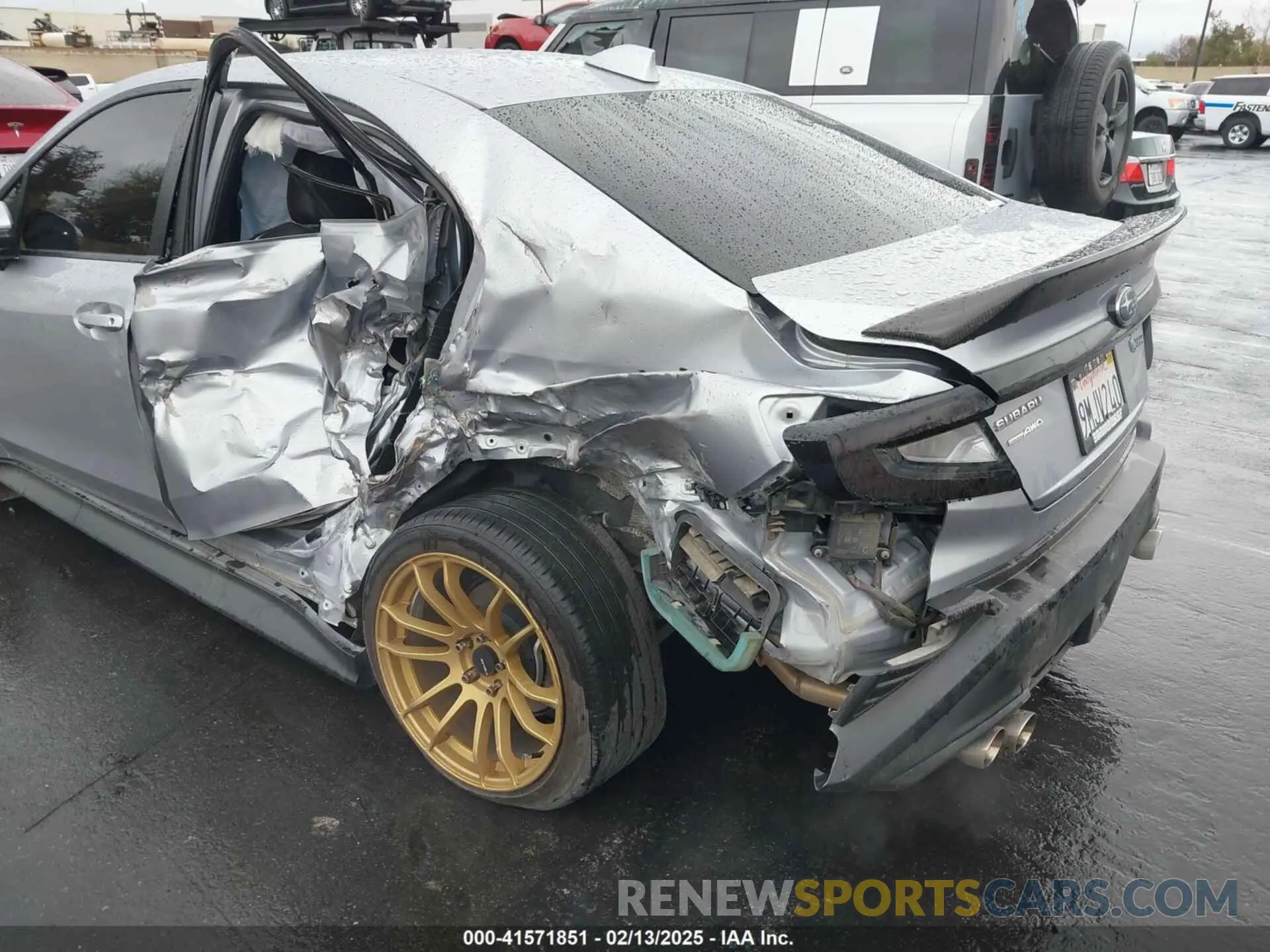 12 fotografías del automóvil dañado JF1VBAL64P9820485 SUBARU WRX 2023