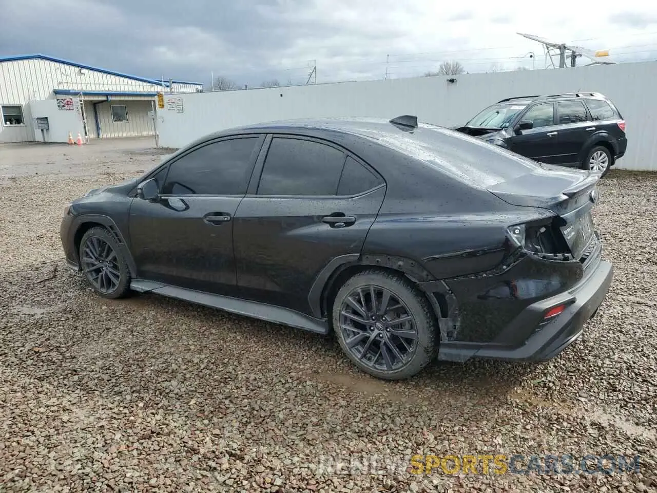 2 fotografías del automóvil dañado JF1VBAL65P9800083 SUBARU WRX 2023