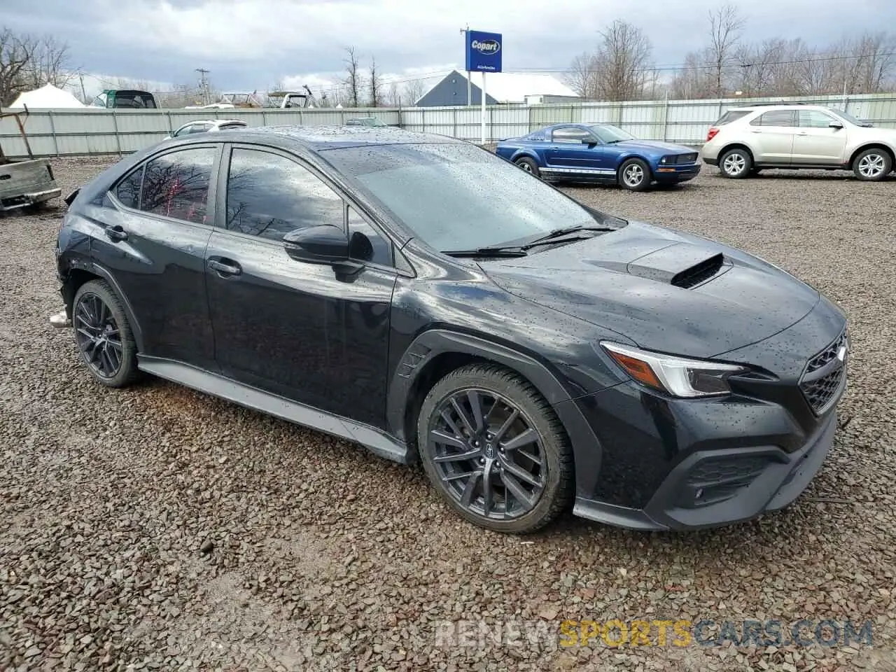 4 fotografías del automóvil dañado JF1VBAL65P9800083 SUBARU WRX 2023