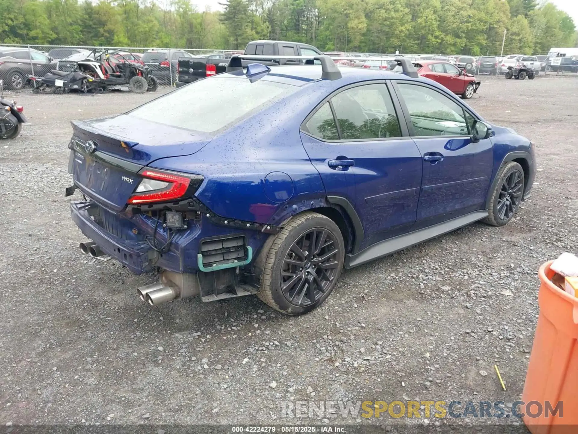 4 fotografías del automóvil dañado JF1VBAL68P9801339 SUBARU WRX 2023