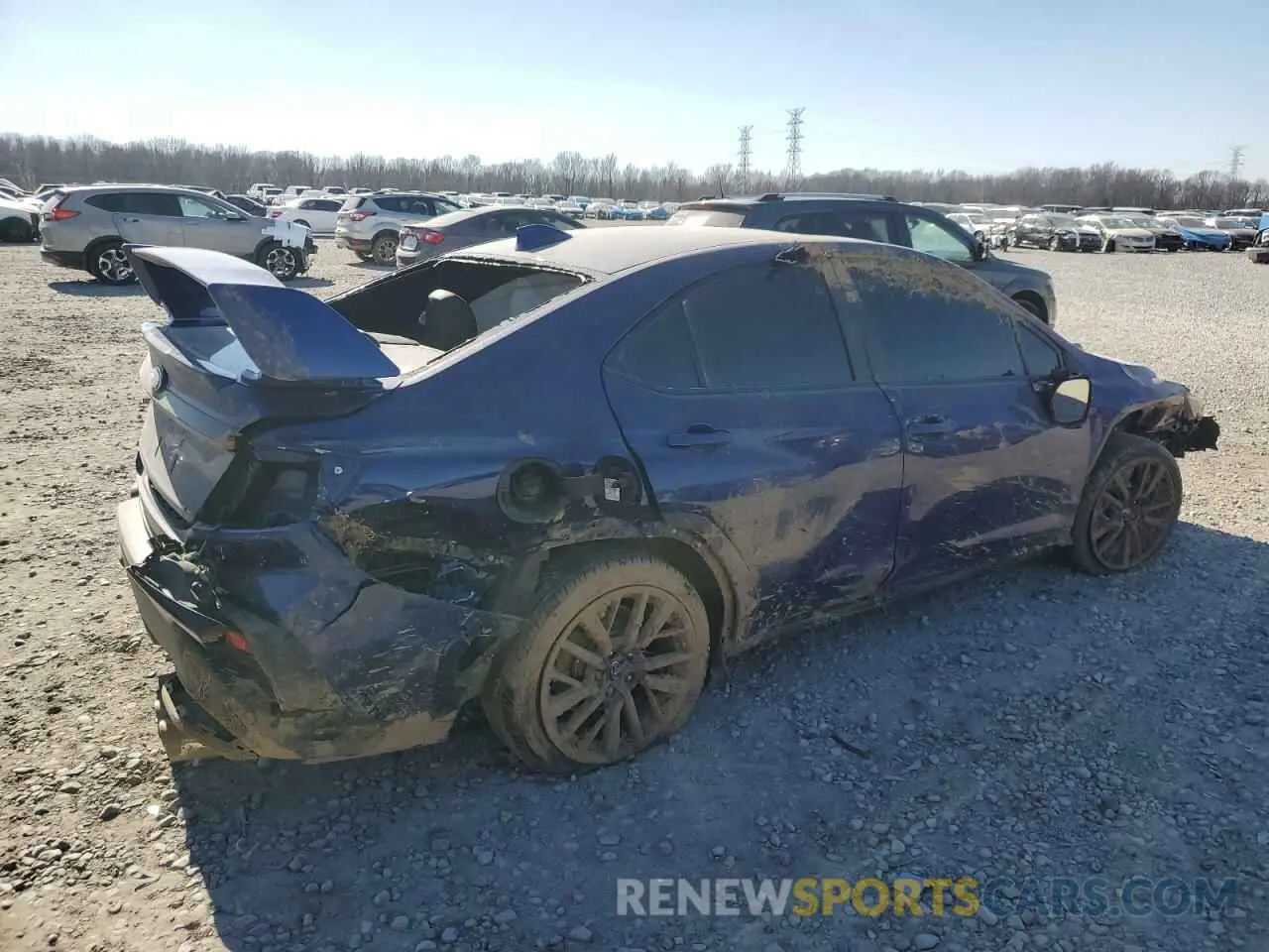 3 fotografías del automóvil dañado JF1VBAL6XP9809197 SUBARU WRX 2023