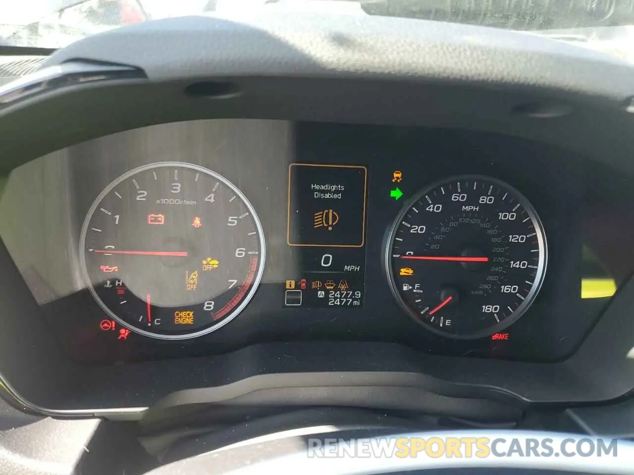 9 fotografías del automóvil dañado JF1VBAB60R9817197 SUBARU WRX 2024