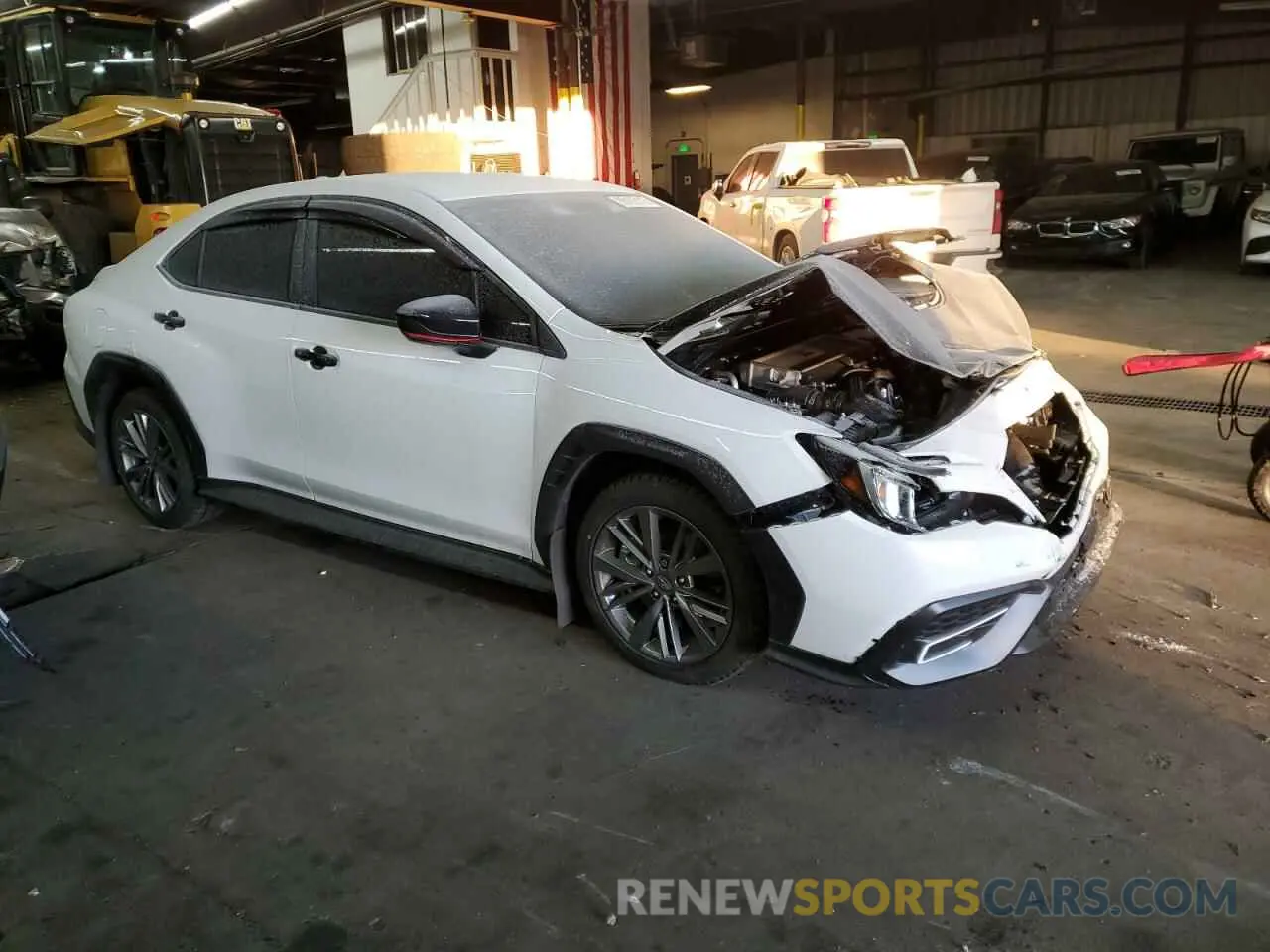 4 fotografías del automóvil dañado JF1VBAB62R9800353 SUBARU WRX 2024