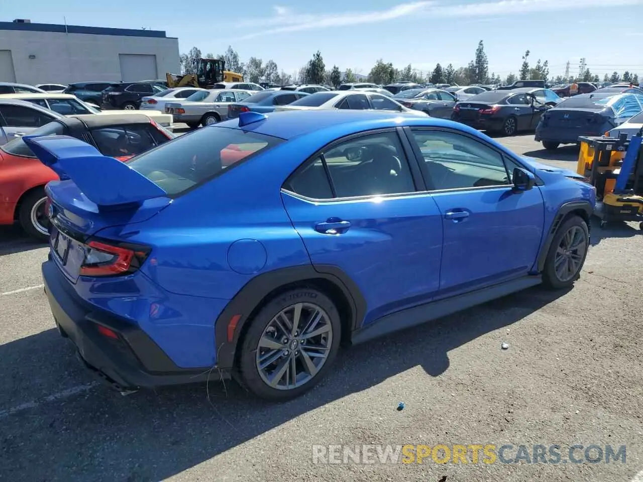 3 fotografías del automóvil dañado JF1VBAB6XR9802156 SUBARU WRX 2024