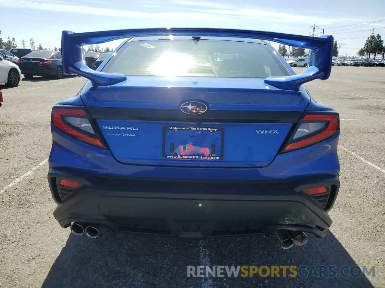 6 fotografías del automóvil dañado JF1VBAB6XR9802156 SUBARU WRX 2024