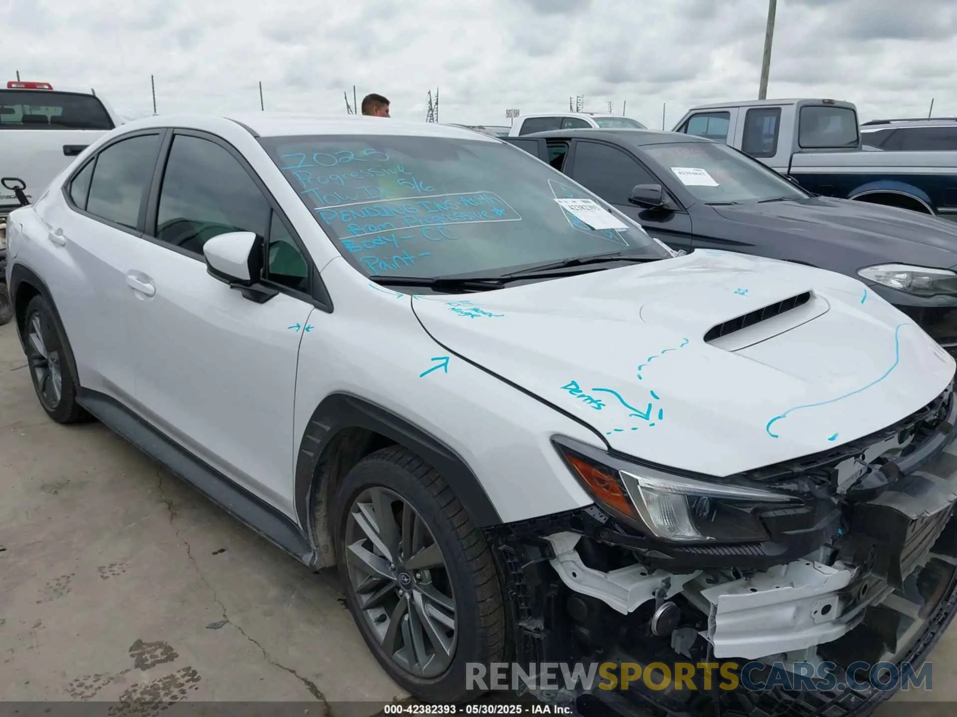 1 fotografías del automóvil dañado JF1VBAB6XR9814856 SUBARU WRX 2024