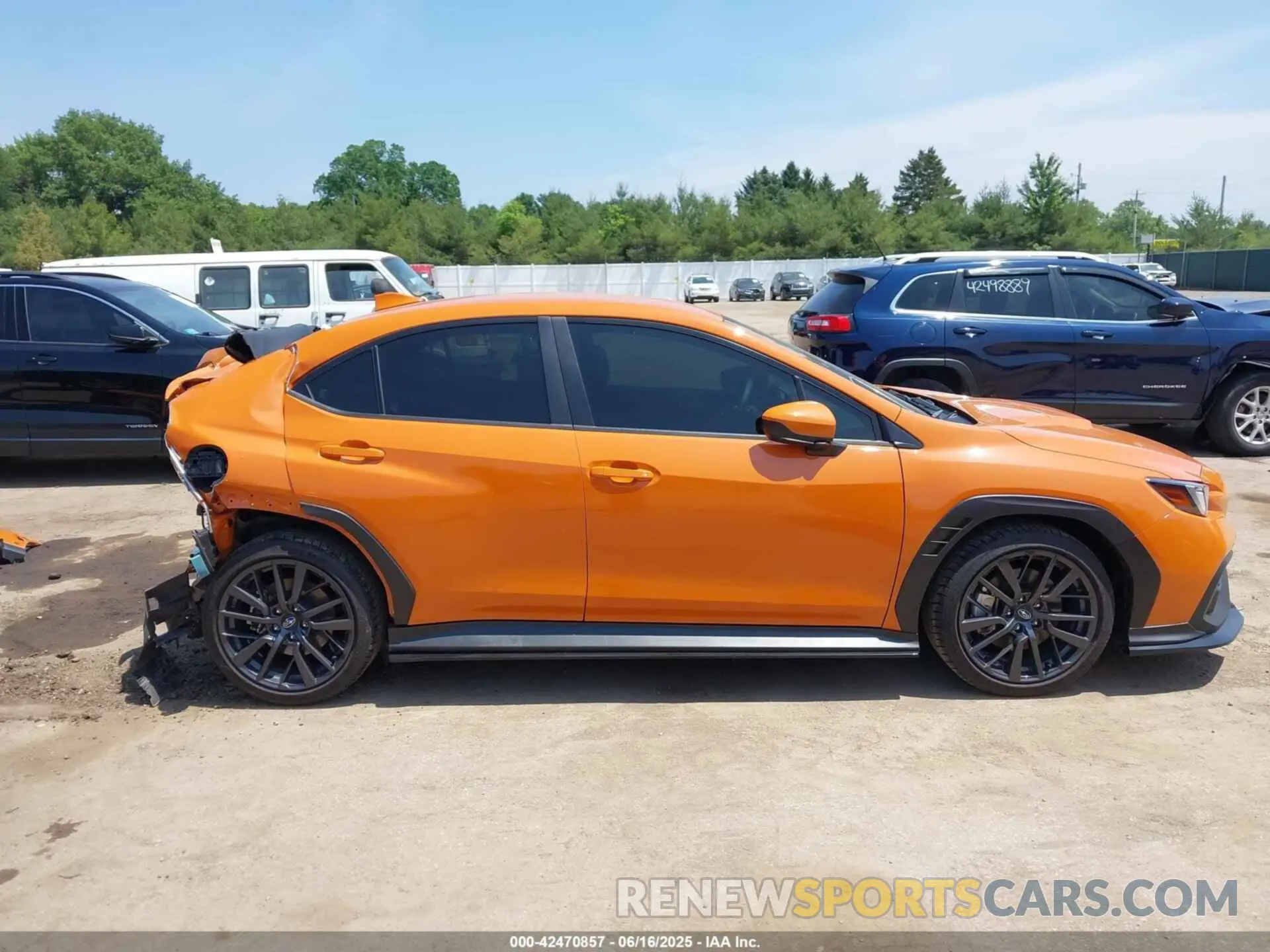 14 fotografías del automóvil dañado JF1VBAH62R8818753 SUBARU WRX 2024