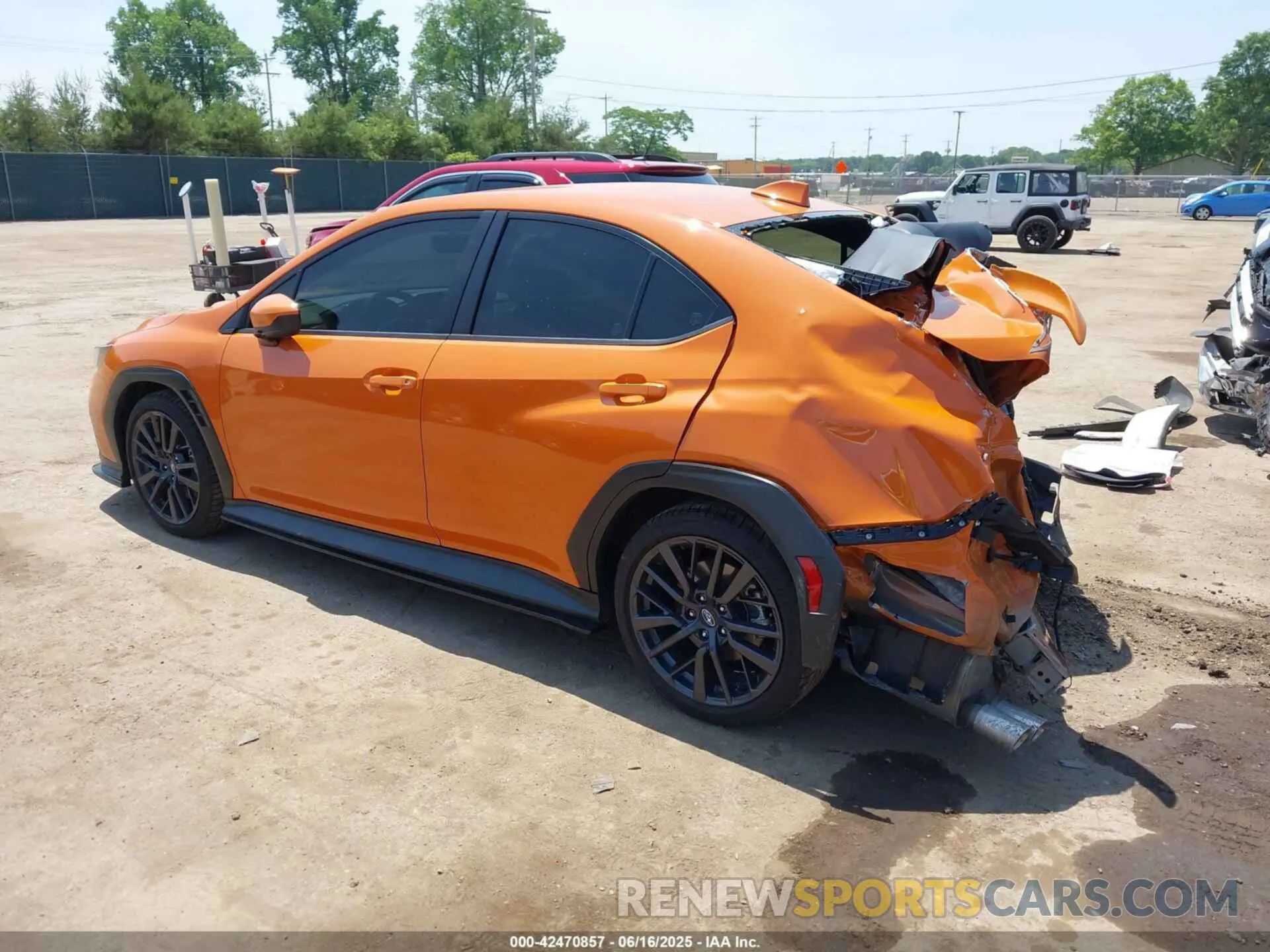 3 fotografías del automóvil dañado JF1VBAH62R8818753 SUBARU WRX 2024