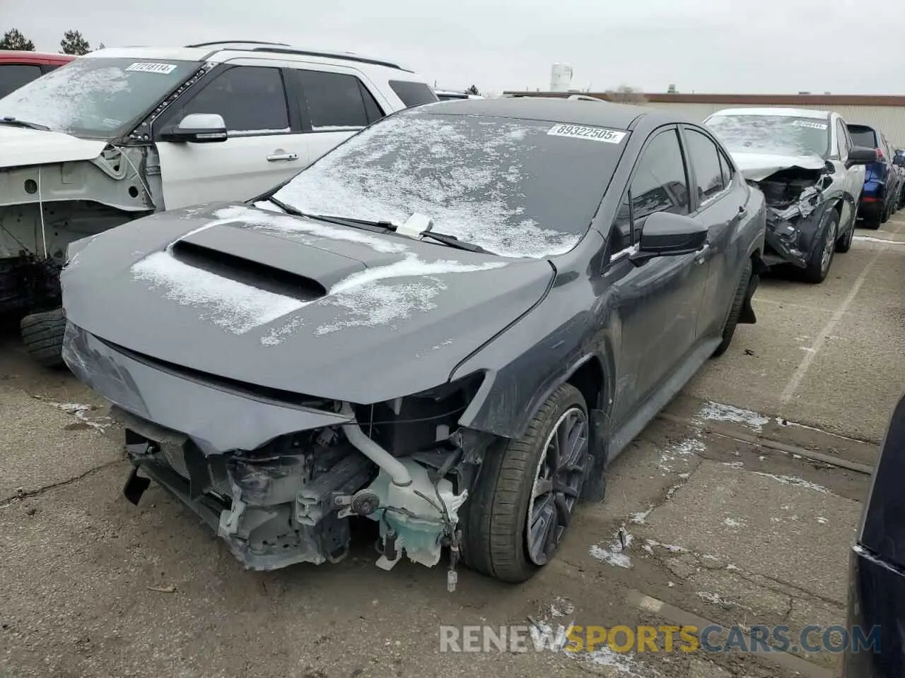 1 fotografías del automóvil dañado JF1VBAH63R9803754 SUBARU WRX 2024