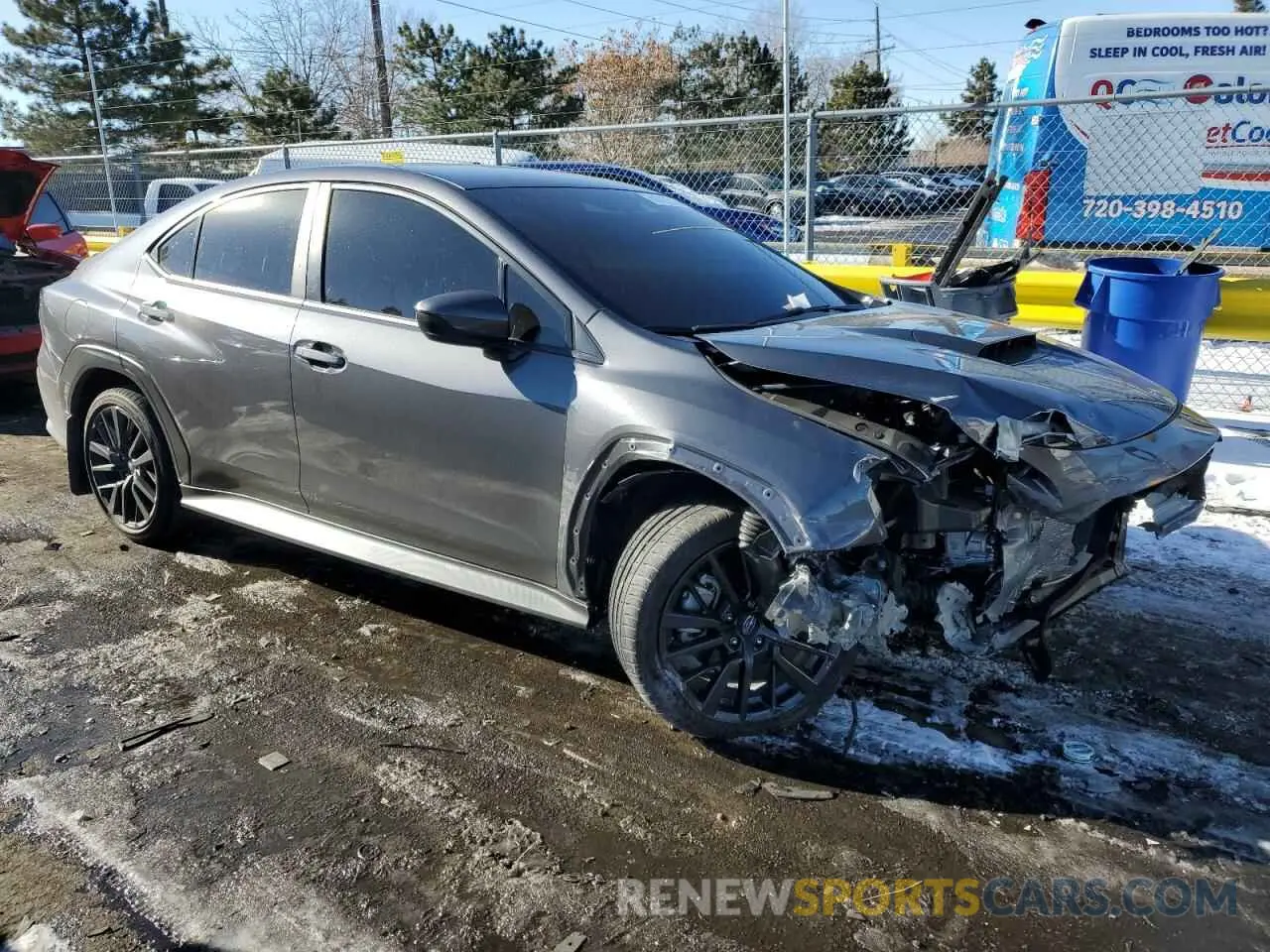 4 fotografías del automóvil dañado JF1VBAH63R9803754 SUBARU WRX 2024