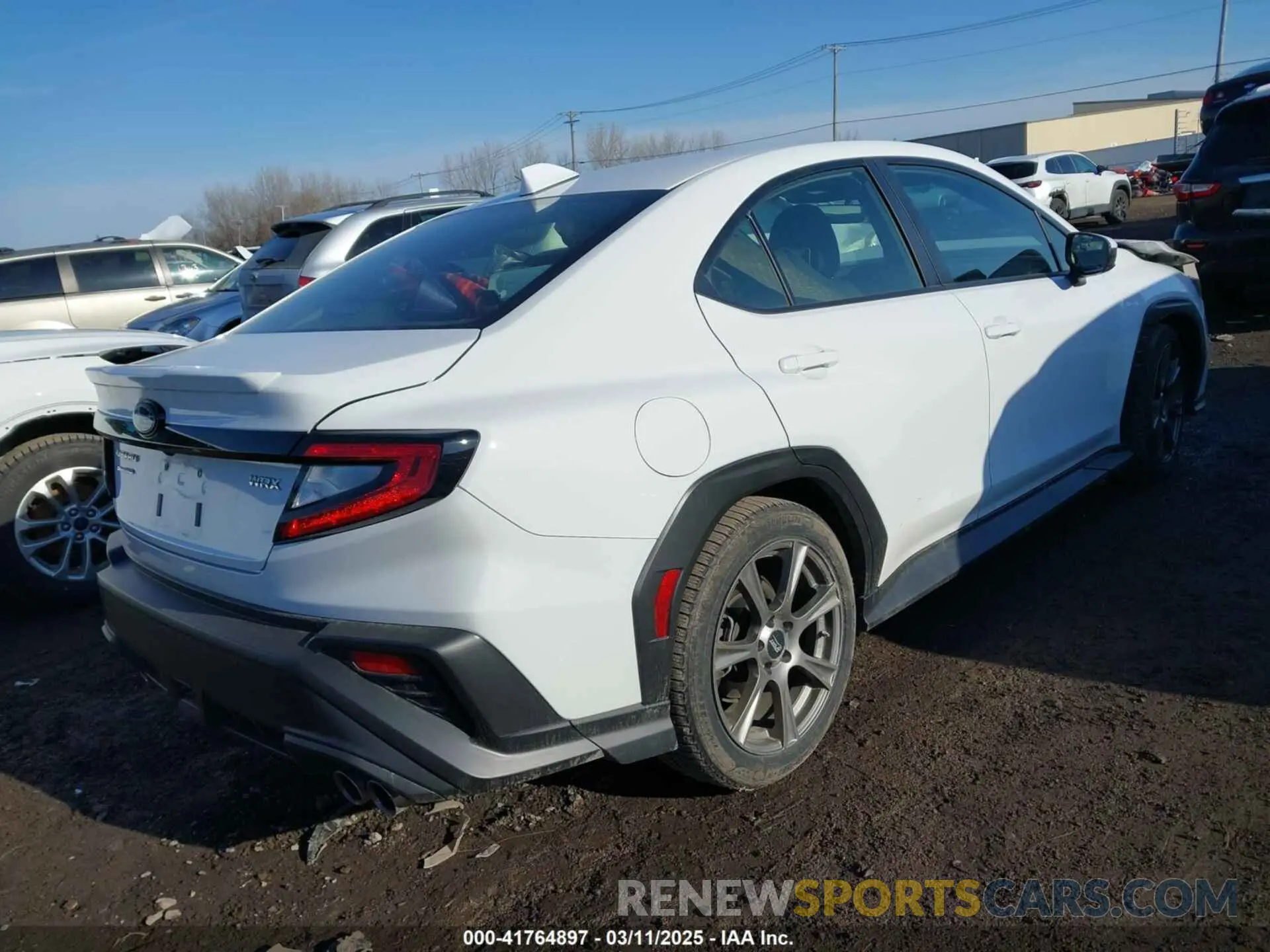 4 fotografías del automóvil dañado JF1VBAH67R9807130 SUBARU WRX 2024