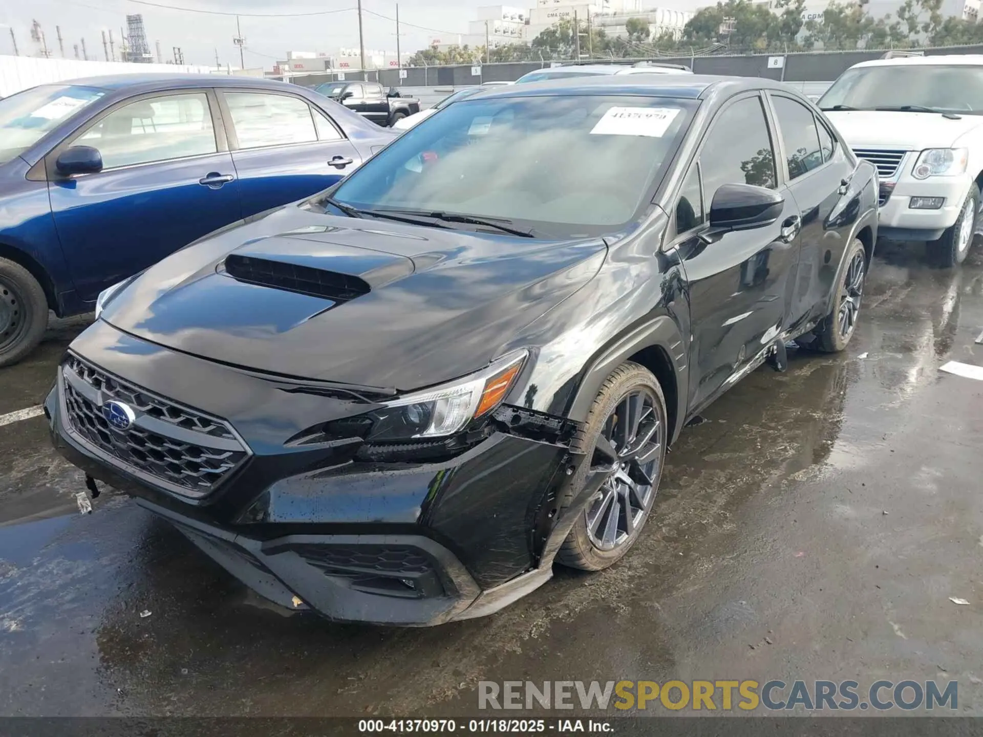 2 fotografías del automóvil dañado JF1VBAH68R8815596 SUBARU WRX 2024