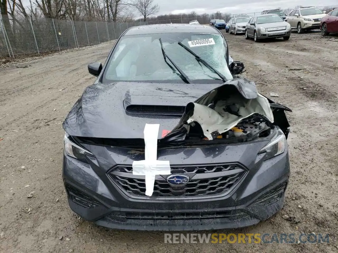 5 fotografías del automóvil dañado JF1VBAH68R9812756 SUBARU WRX 2024