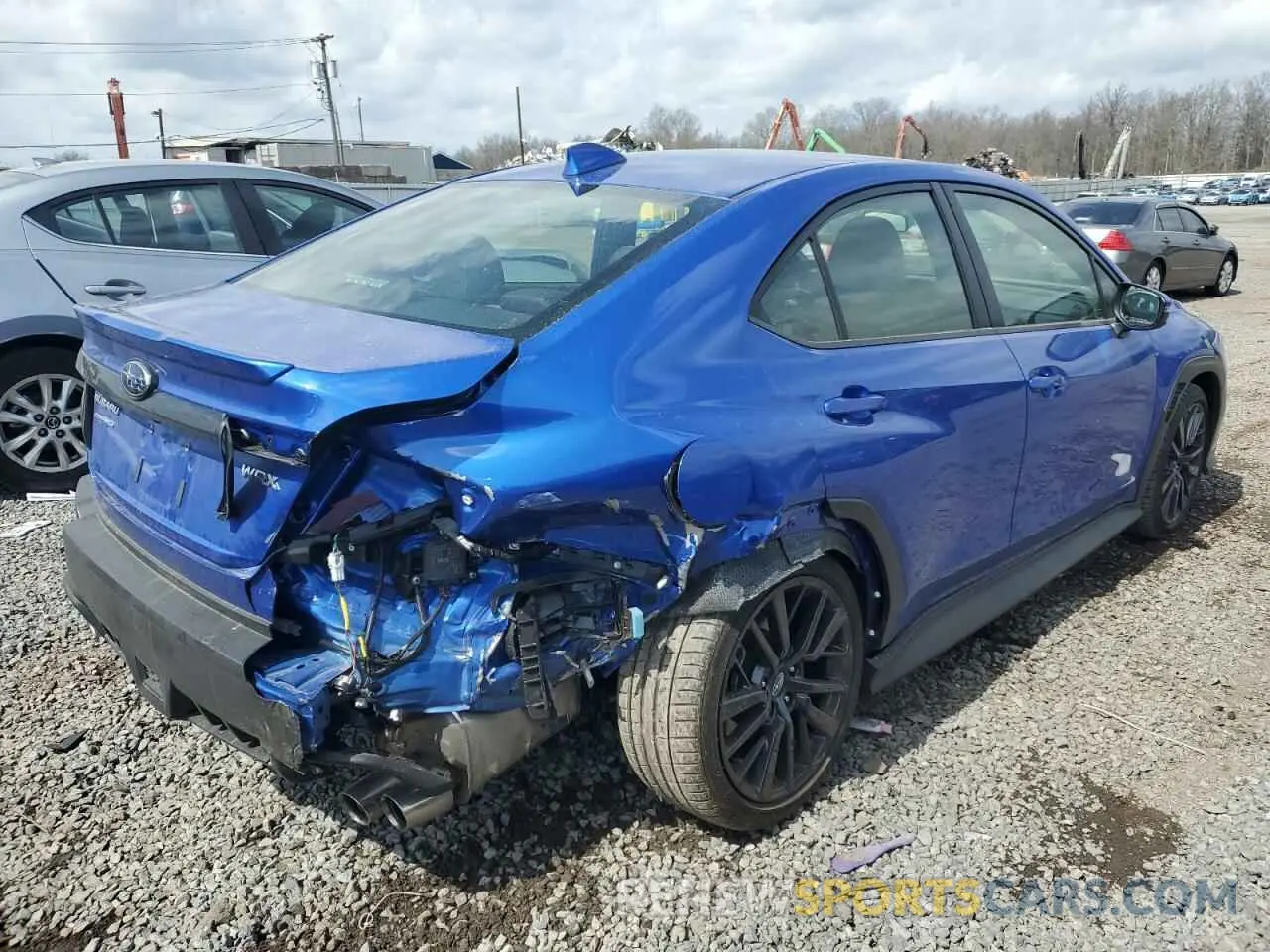 3 fotografías del automóvil dañado JF1VBAN62R9808514 SUBARU WRX 2024