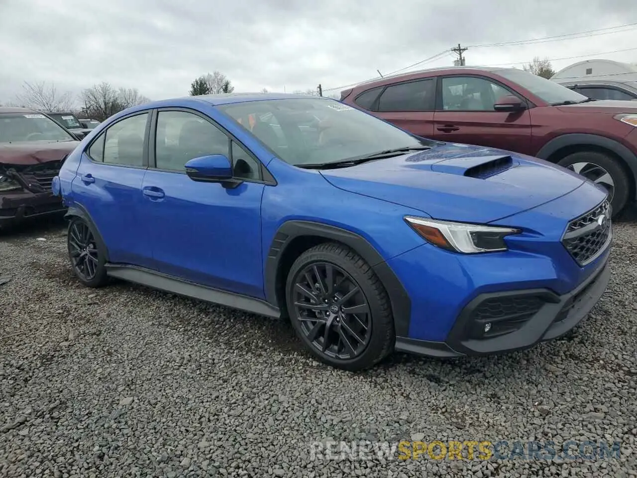 4 fotografías del automóvil dañado JF1VBAN62R9808514 SUBARU WRX 2024