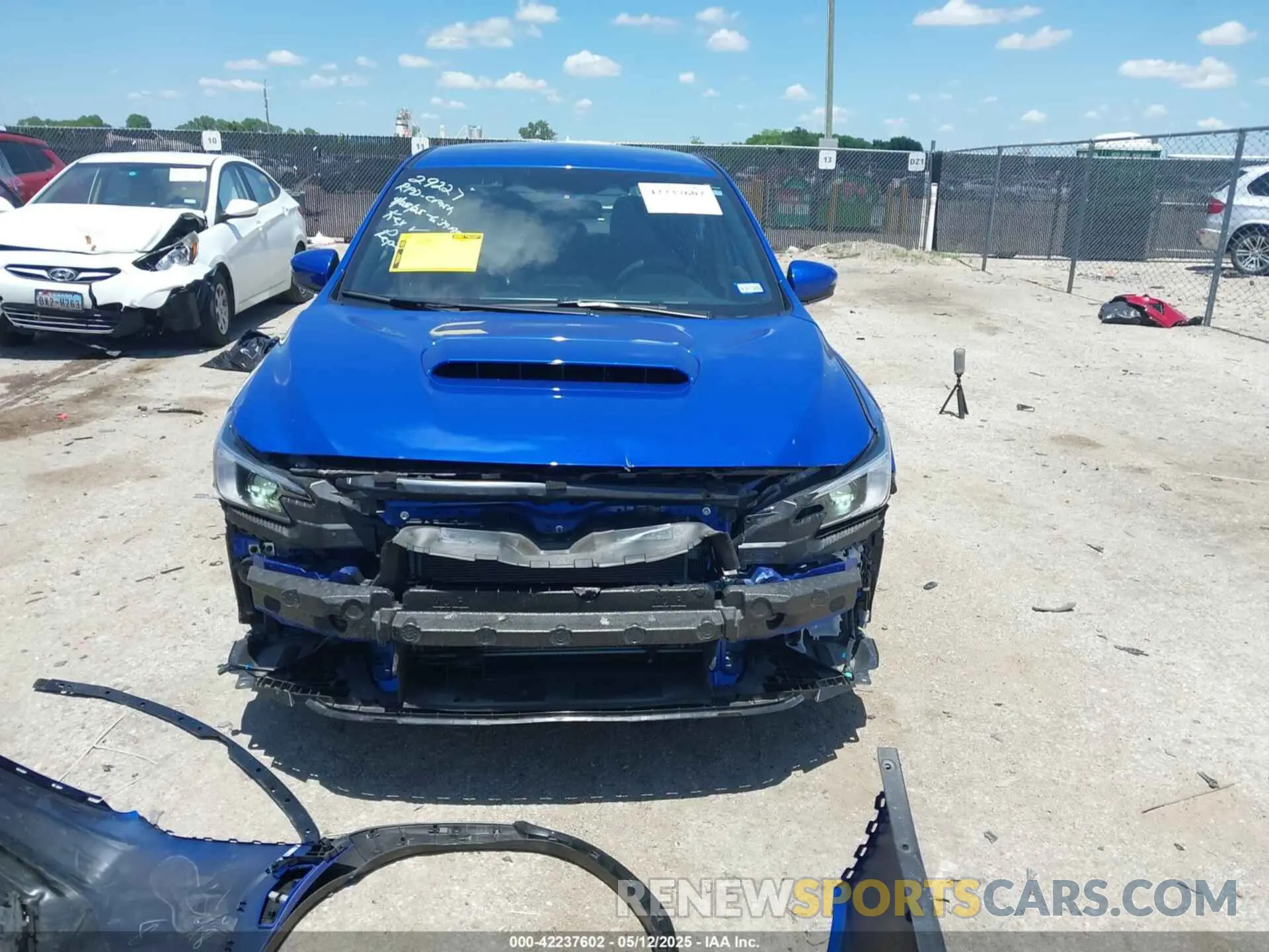 12 fotografías del automóvil dañado JF1VBAY62R9818147 SUBARU WRX 2024