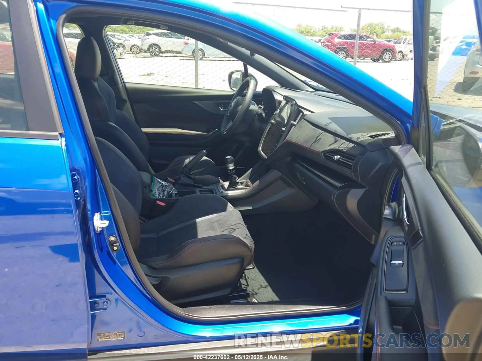 5 fotografías del automóvil dañado JF1VBAY62R9818147 SUBARU WRX 2024
