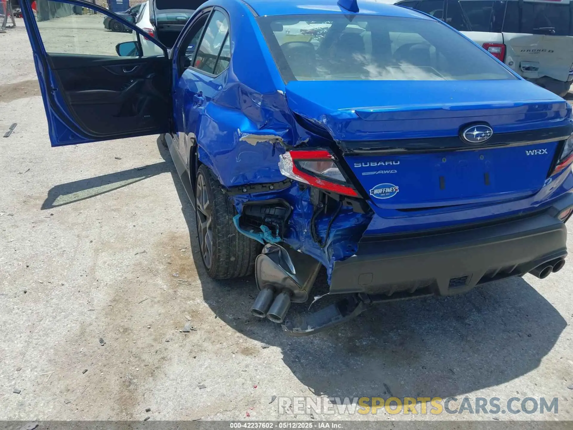 6 fotografías del automóvil dañado JF1VBAY62R9818147 SUBARU WRX 2024