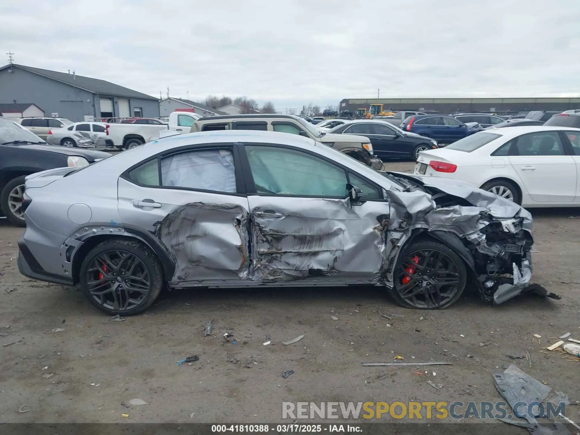 12 fotografías del automóvil dañado JF1VBAY65R9806168 SUBARU WRX 2024