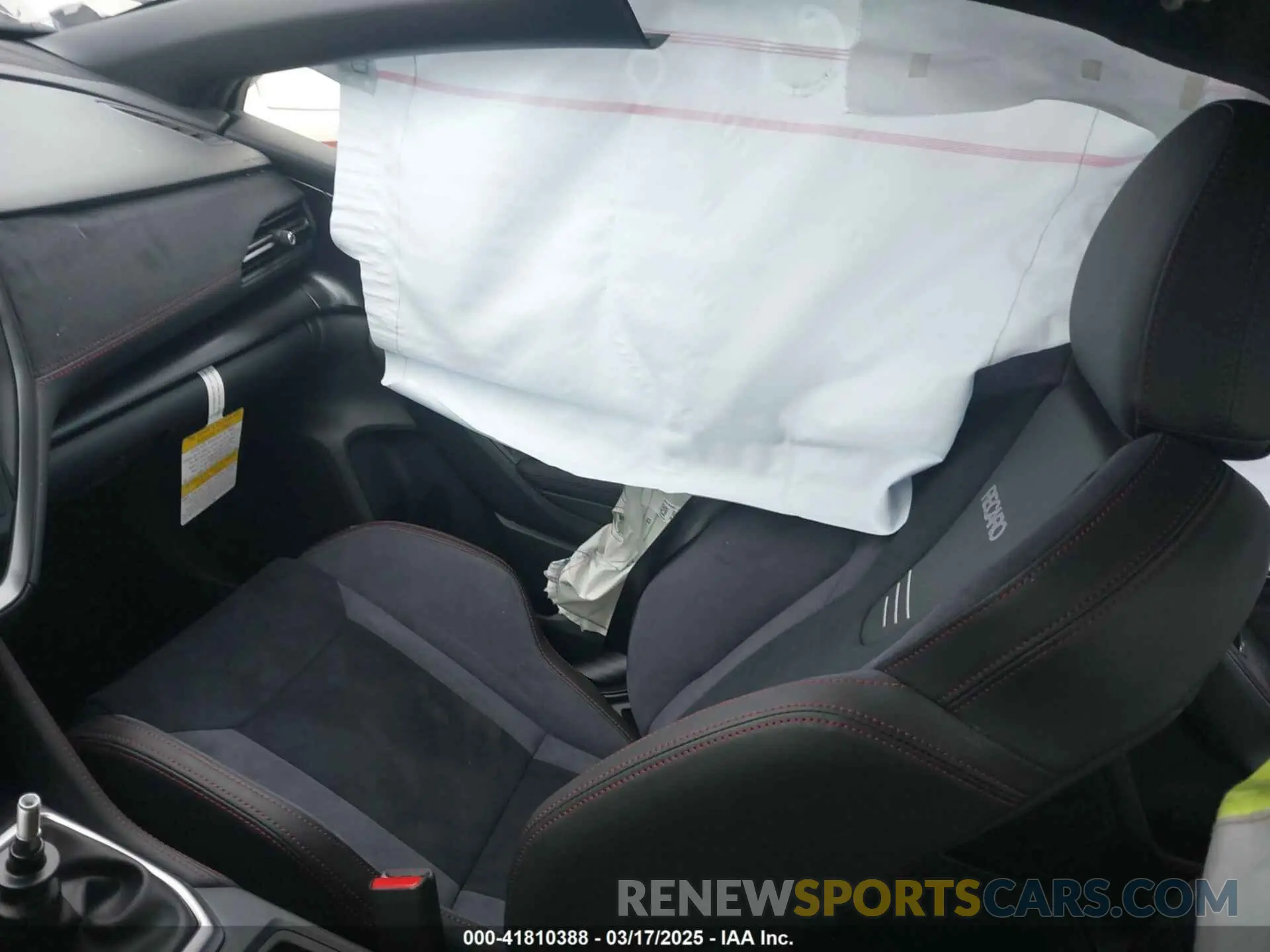 5 fotografías del automóvil dañado JF1VBAY65R9806168 SUBARU WRX 2024