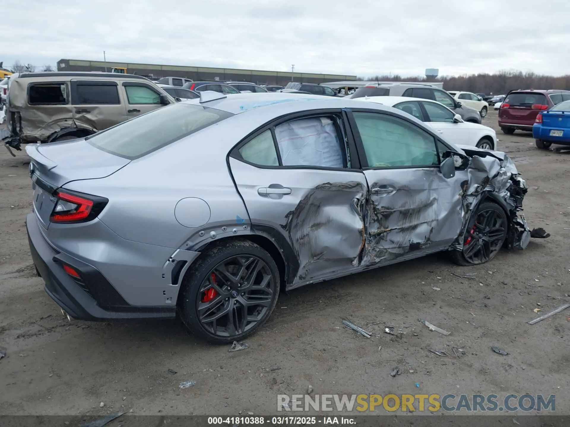 6 fotografías del automóvil dañado JF1VBAY65R9806168 SUBARU WRX 2024