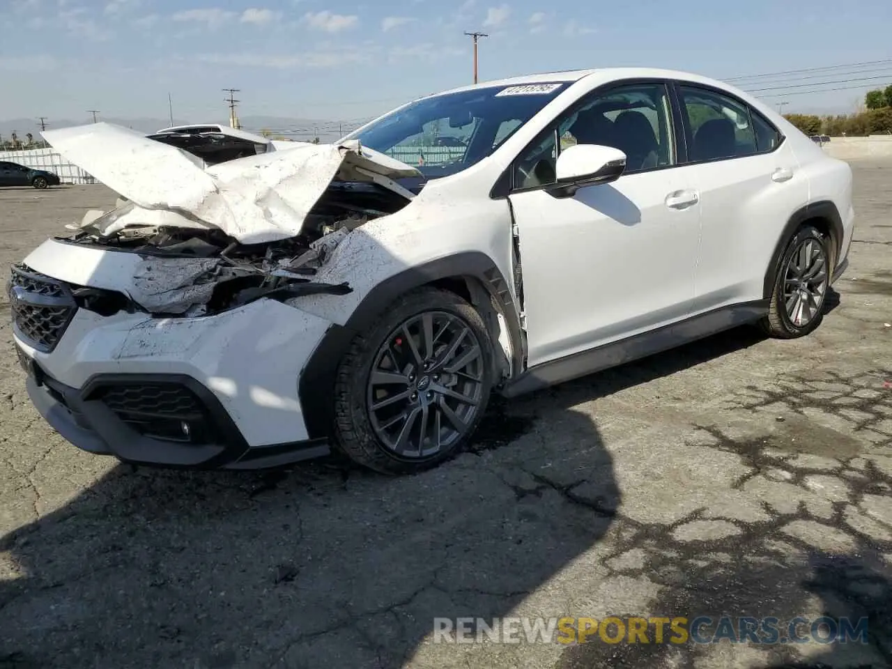 1 fotografías del automóvil dañado JF1VBAU63N8017488 SUBARU WRX GT 2022