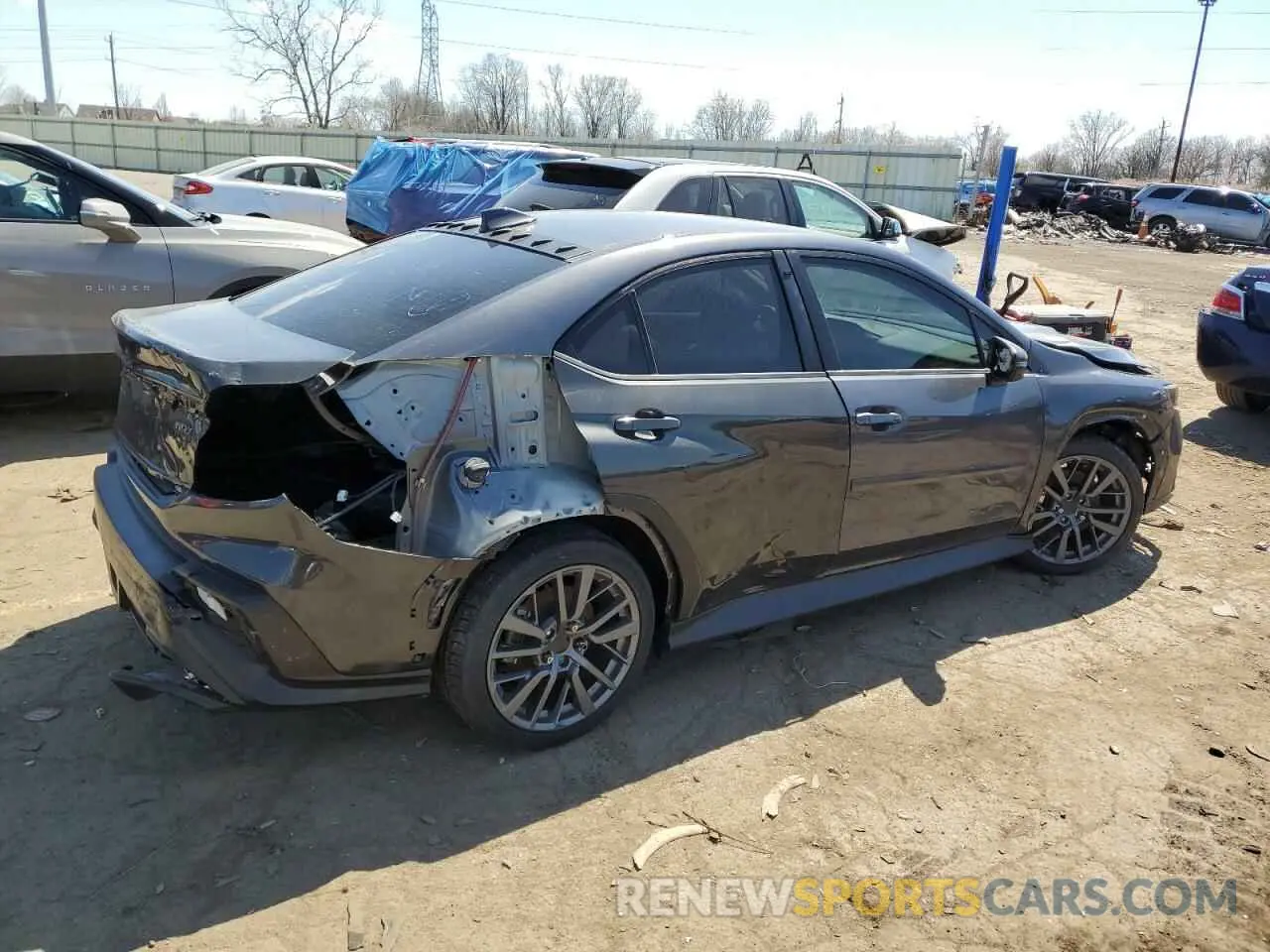 3 fotografías del automóvil dañado JF1VBAU69N8006950 SUBARU WRX GT 2022