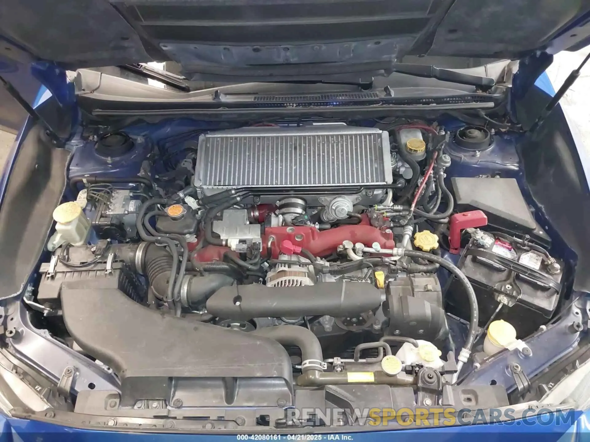 10 fotografías del automóvil dañado JF1VA2R61K9811364 SUBARU WRX STI 2019