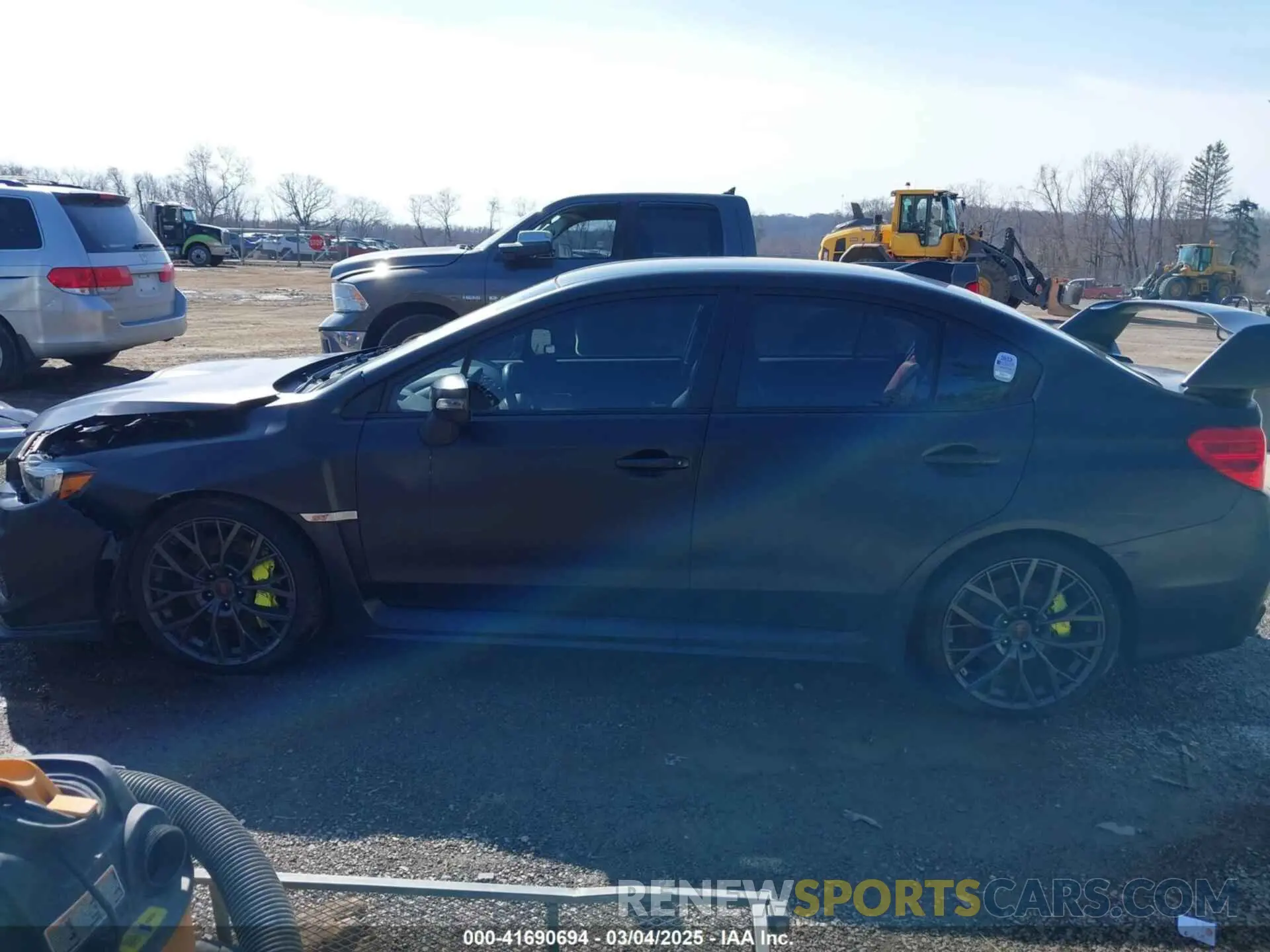 15 fotografías del automóvil dañado JF1VA2R62K9815973 SUBARU WRX STI 2019