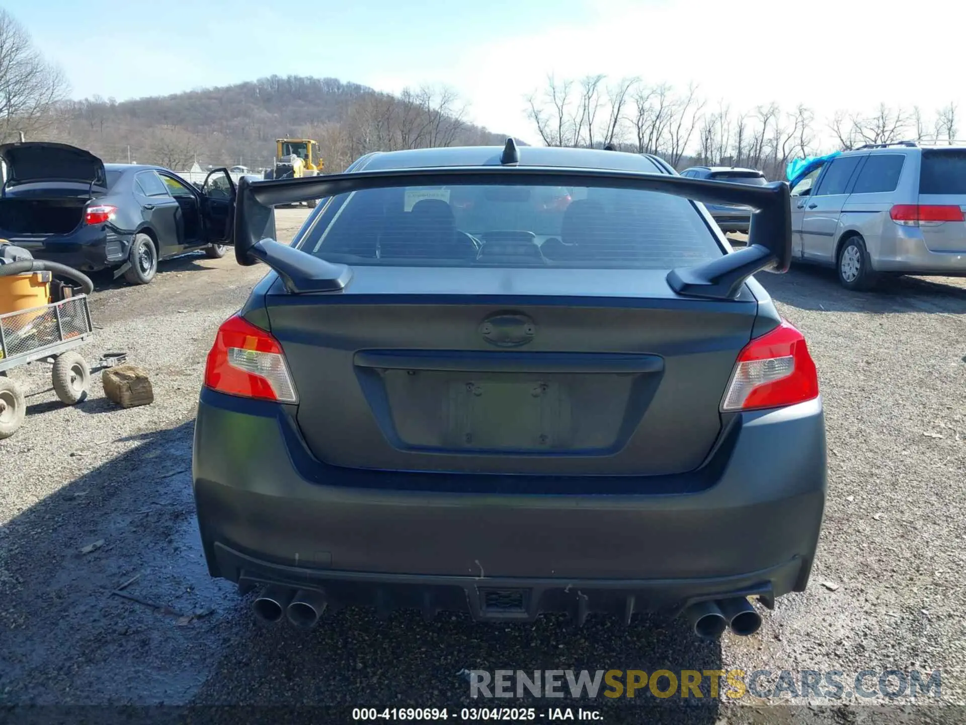 17 fotografías del automóvil dañado JF1VA2R62K9815973 SUBARU WRX STI 2019