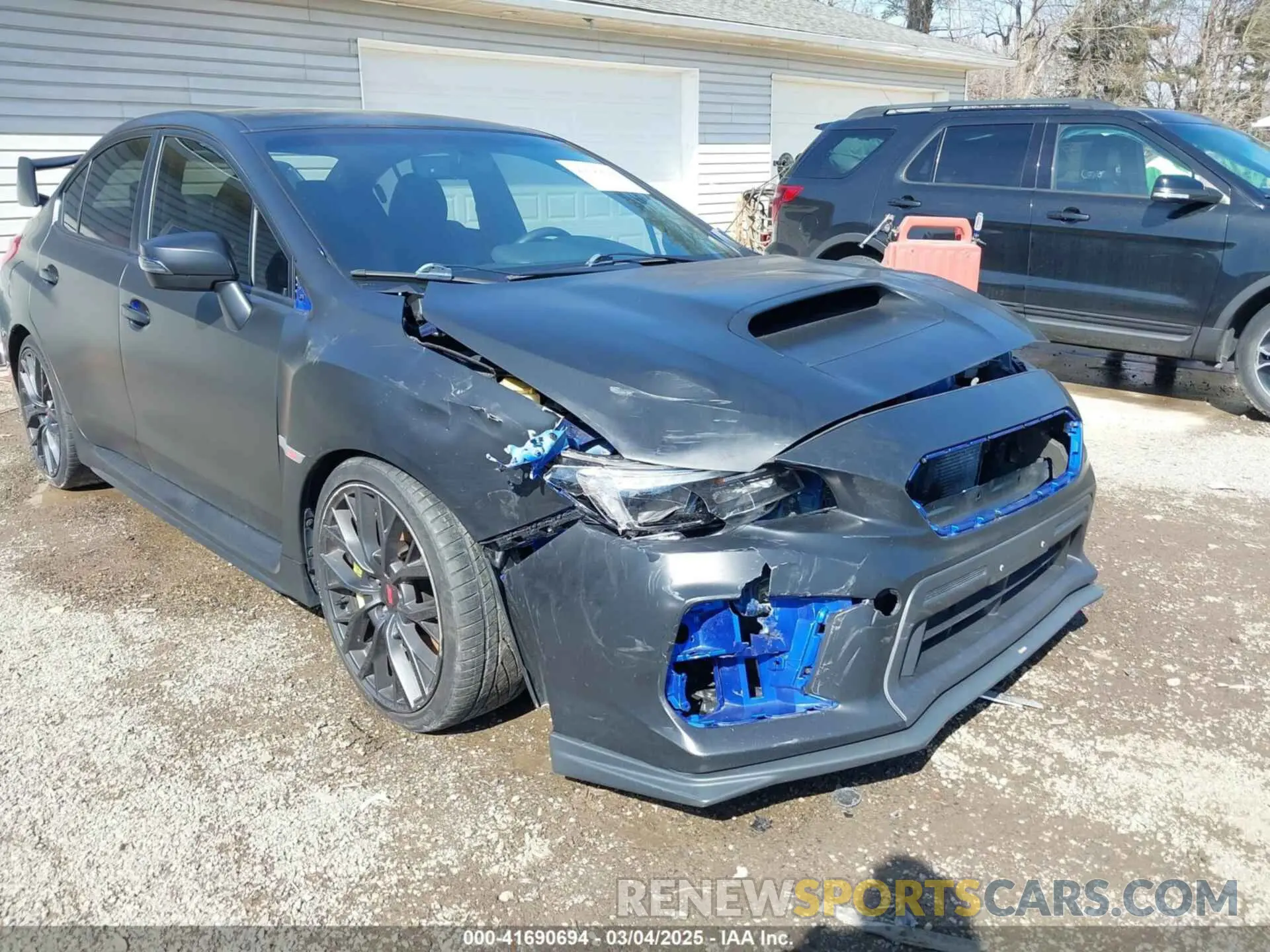 6 fotografías del automóvil dañado JF1VA2R62K9815973 SUBARU WRX STI 2019