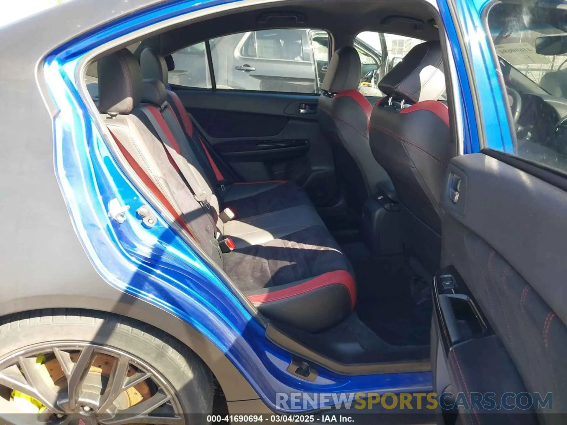 8 fotografías del automóvil dañado JF1VA2R62K9815973 SUBARU WRX STI 2019
