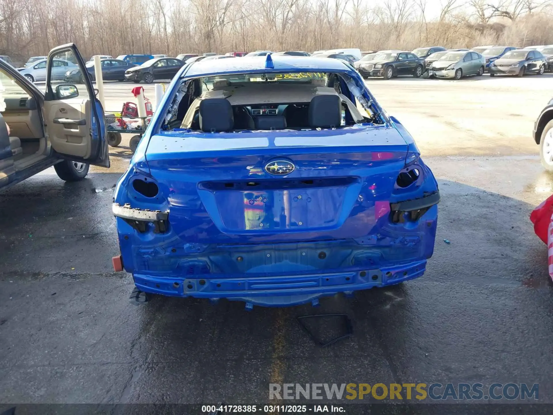 6 fotografías del automóvil dañado JF1VA2R67K9828279 SUBARU WRX STI 2019