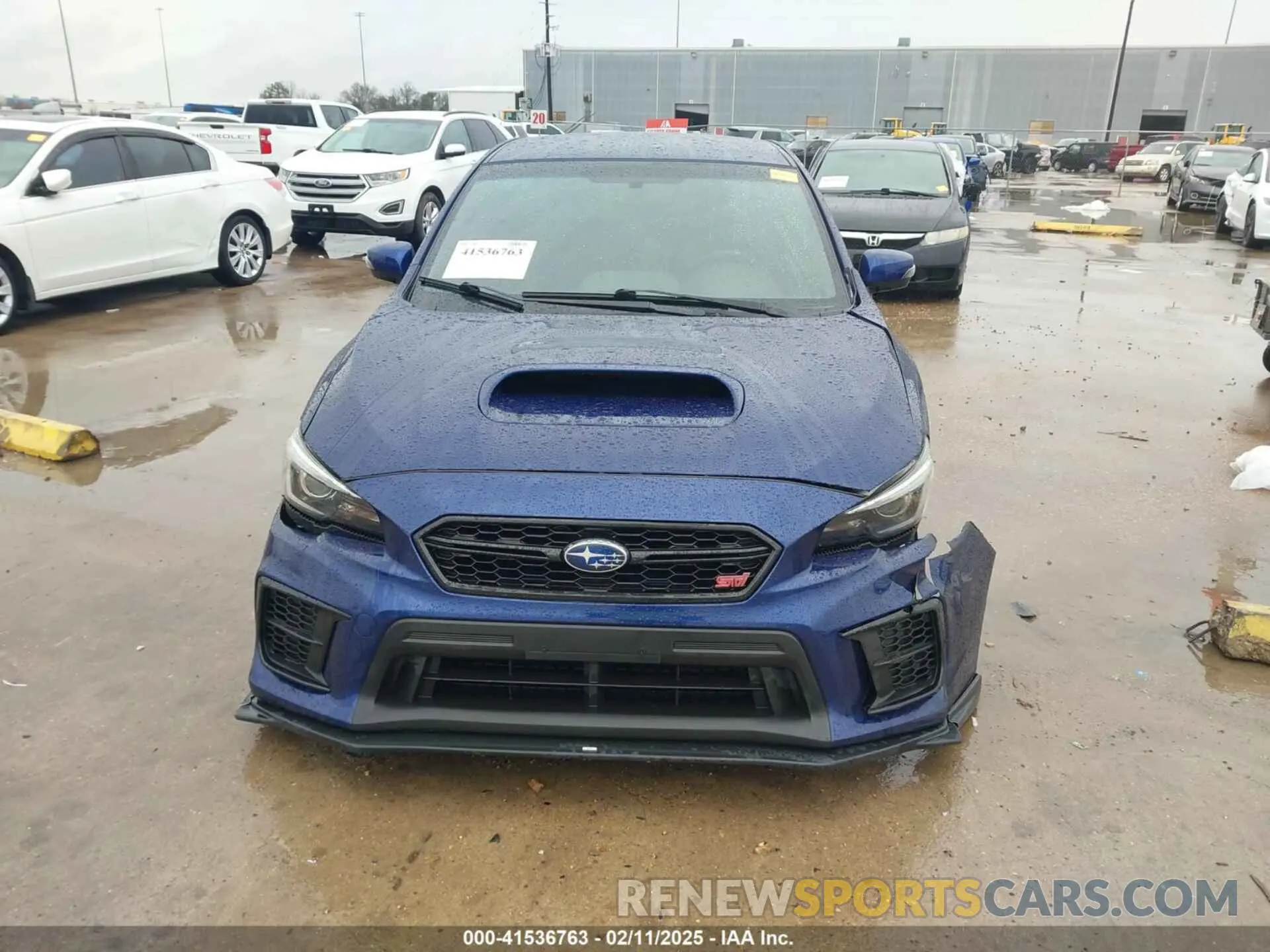 12 fotografías del automóvil dañado JF1VA2E64L9825170 SUBARU WRX STI 2020