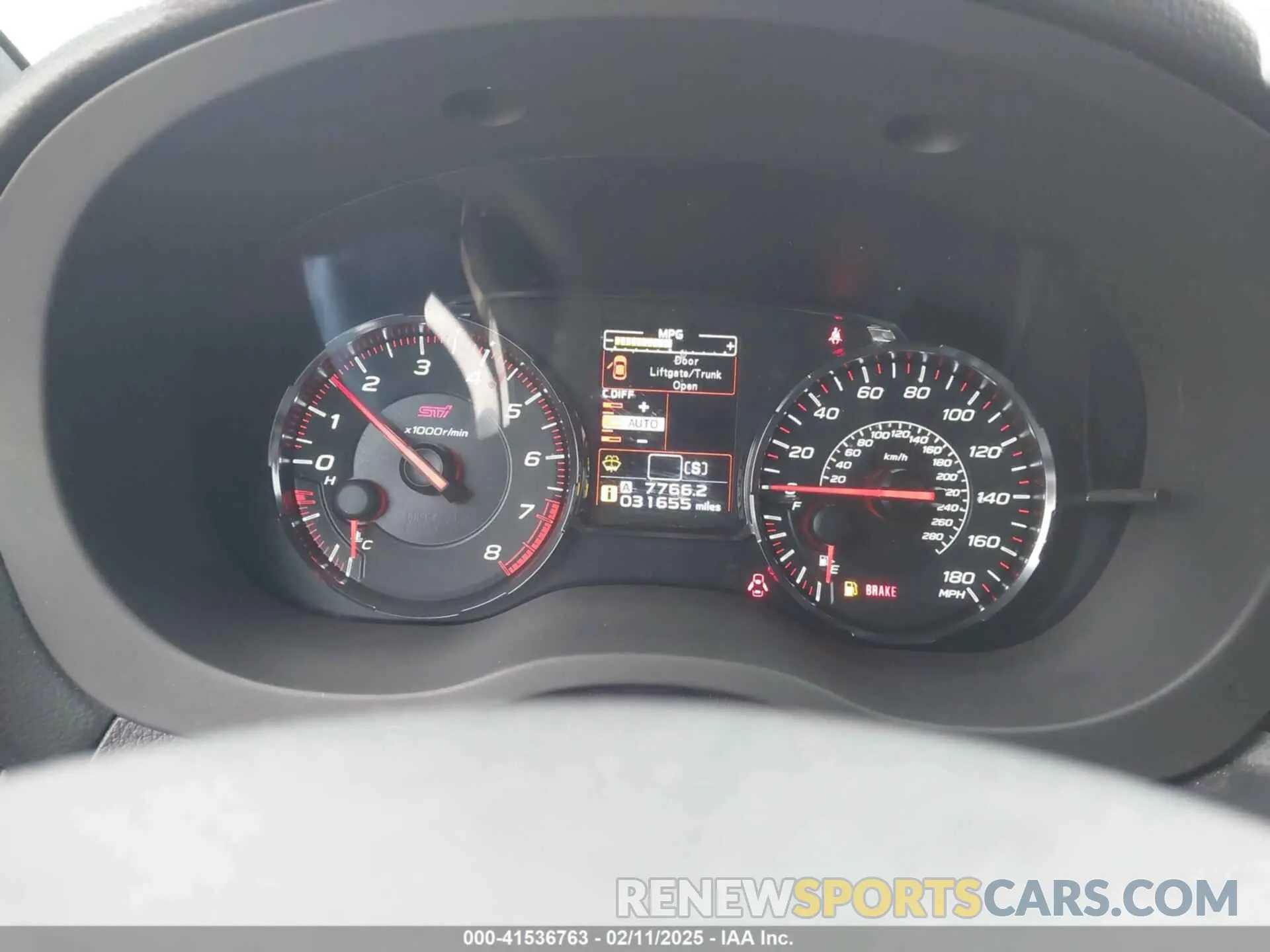 7 fotografías del automóvil dañado JF1VA2E64L9825170 SUBARU WRX STI 2020