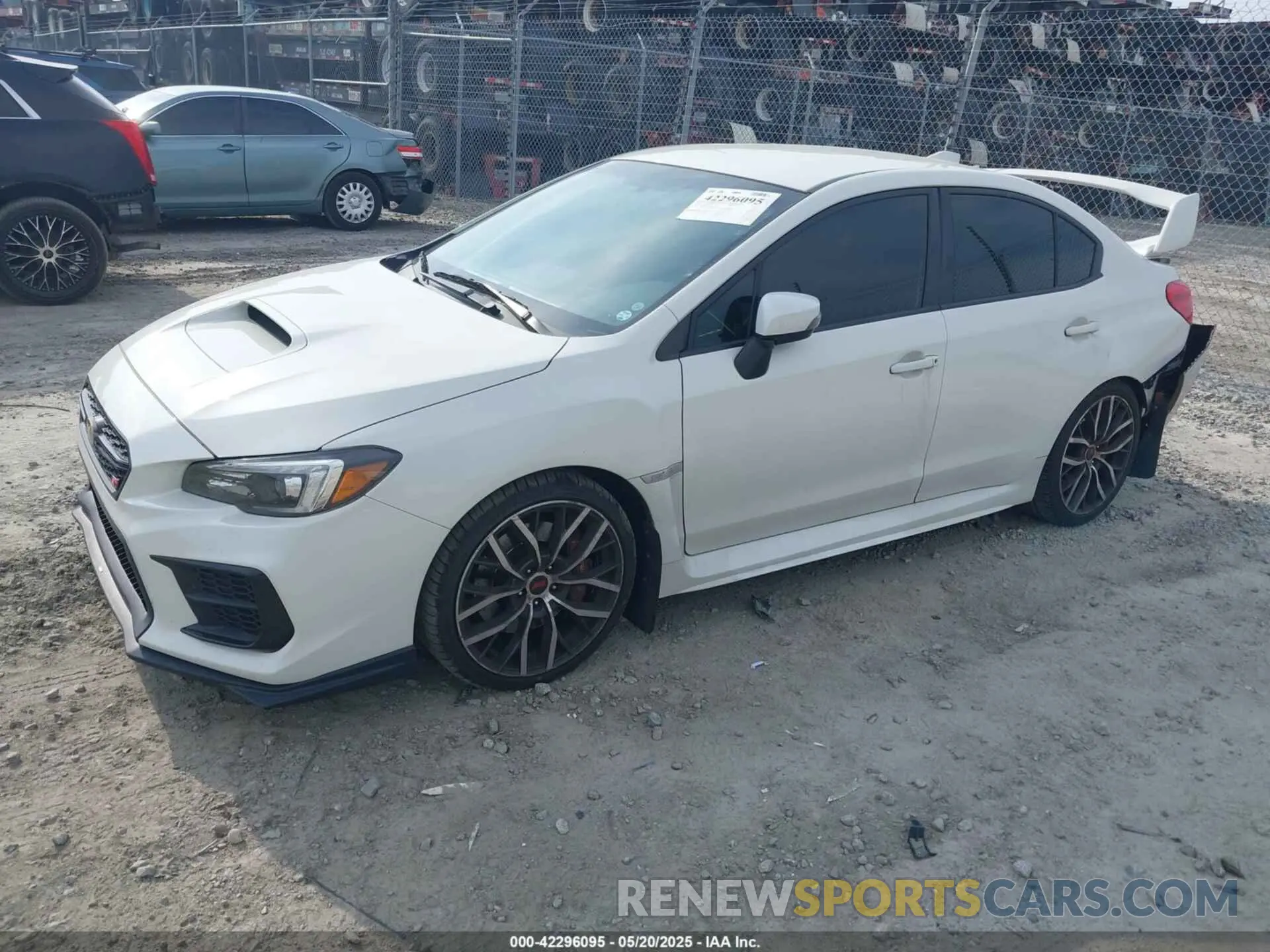 2 fotografías del automóvil dañado JF1VA2E69L9834320 SUBARU WRX STI 2020