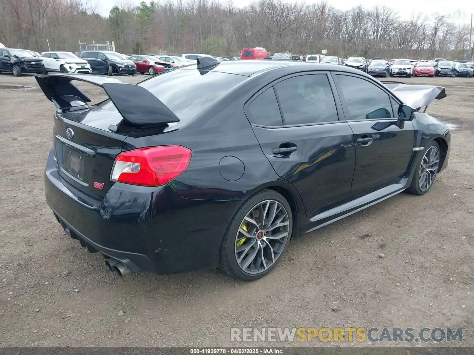 4 fotografías del automóvil dañado JF1VA2E6XL9818207 SUBARU WRX STI 2020