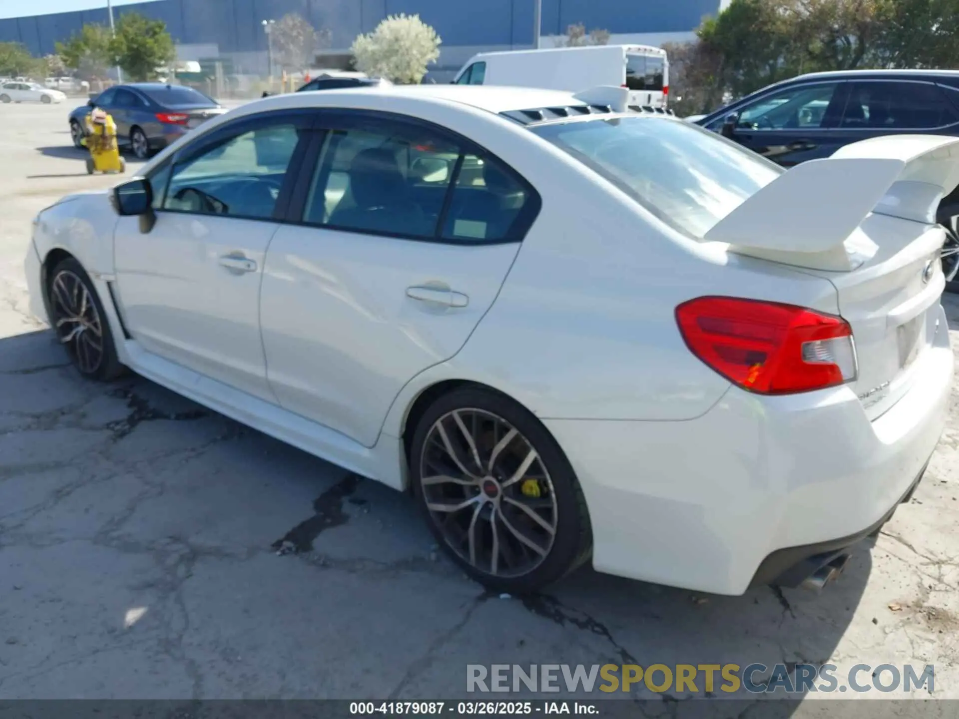 3 fotografías del automóvil dañado JF1VA2Y61L9834016 SUBARU WRX STI 2020