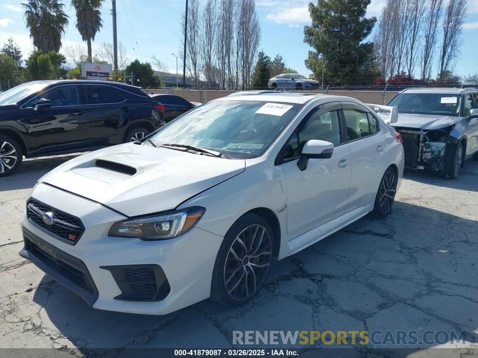 6 fotografías del automóvil dañado JF1VA2Y61L9834016 SUBARU WRX STI 2020