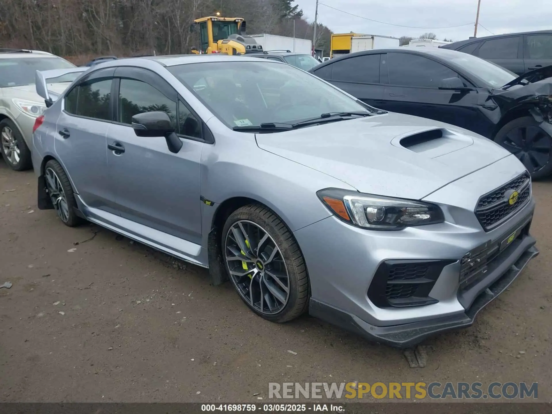 1 fotografías del automóvil dañado JF1VA2Y63L9827326 SUBARU WRX STI 2020