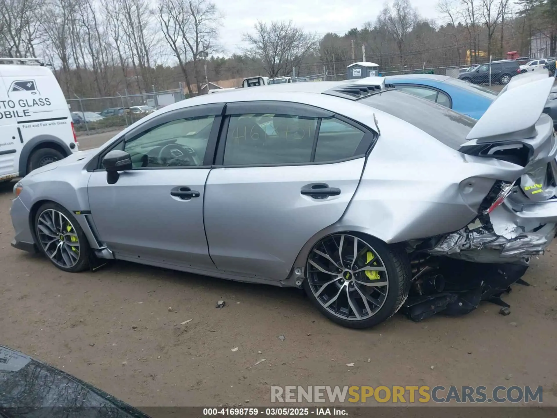 14 fotografías del automóvil dañado JF1VA2Y63L9827326 SUBARU WRX STI 2020